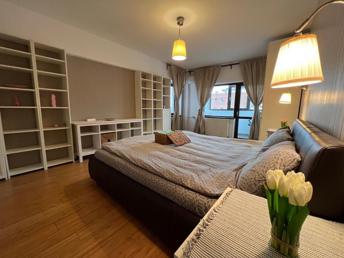 Downtown Unirii Central Apartament Bukarest Eksteriør billede